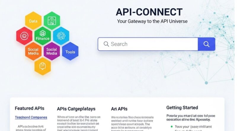 best API search company’s homepage