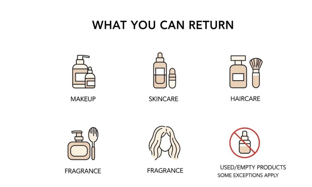 Sephora Return Policy