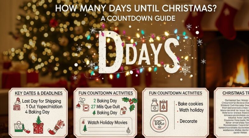 how many days are left until Christmas