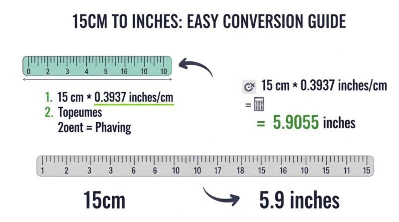 15cm to inches