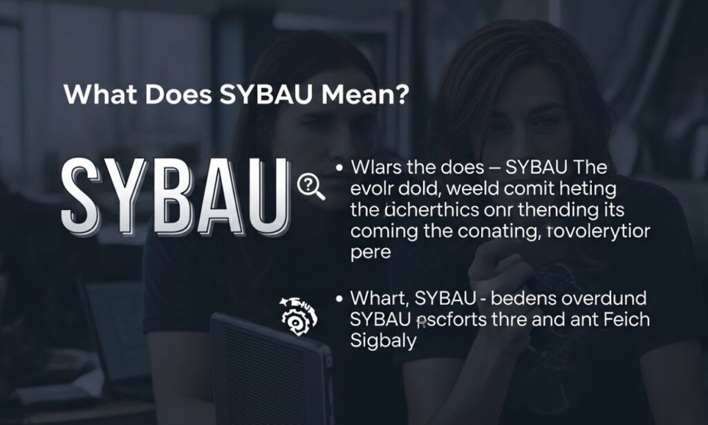 what SYBAU means