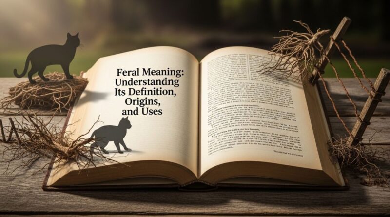 feral meaning