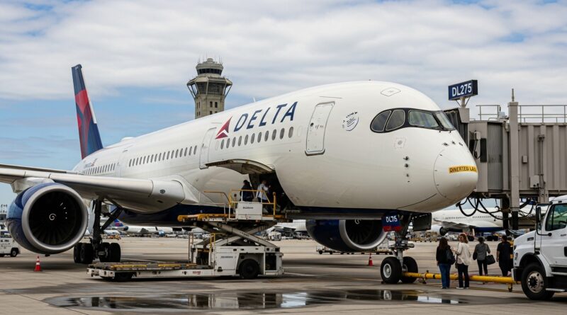 delta flight dl275 diverted lax