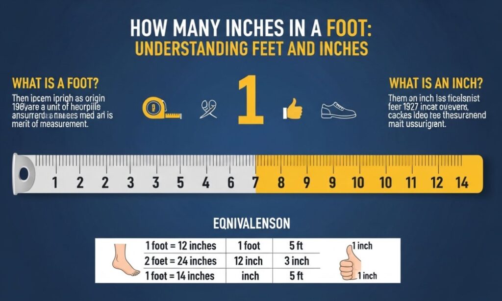 How Many Inches in a Foot