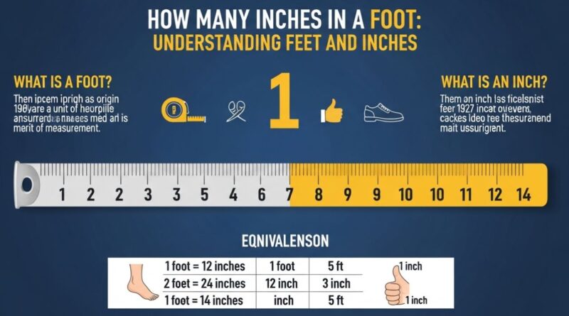 How Many Inches in a Foot
