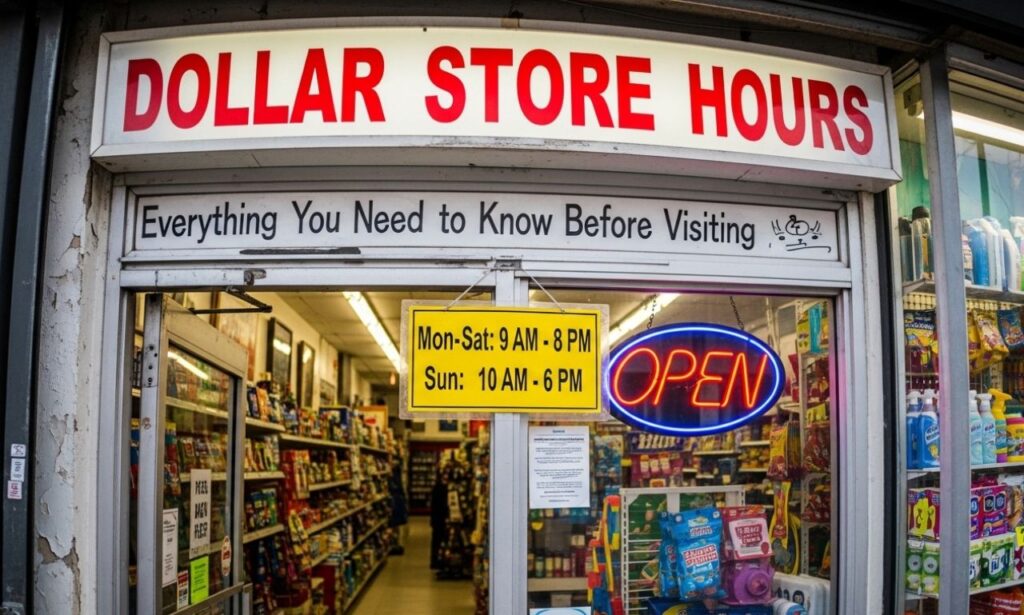 Dollar Store Hours
