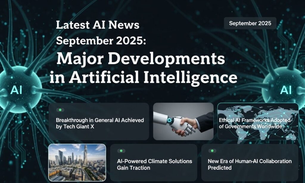 Latest AI News September 2025
