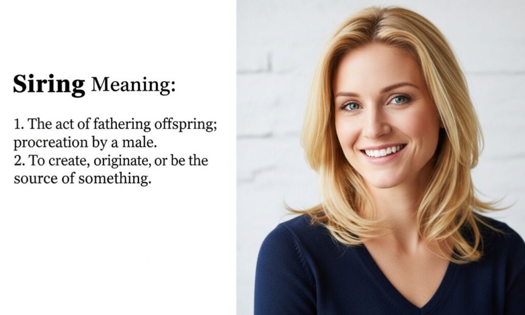 Siring Meaning