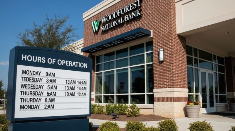 Hours for Woodforest