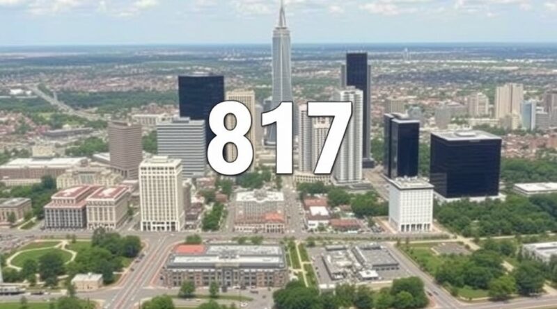 817 area code
