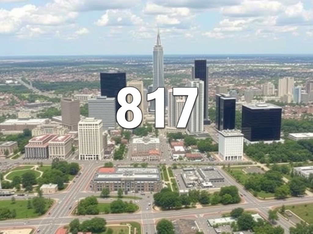 817 area code