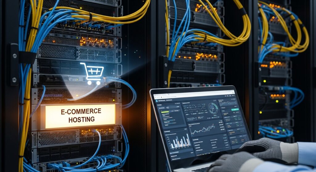 Why E-commerce Hosting Requires Advanced Security & Performance Optimization