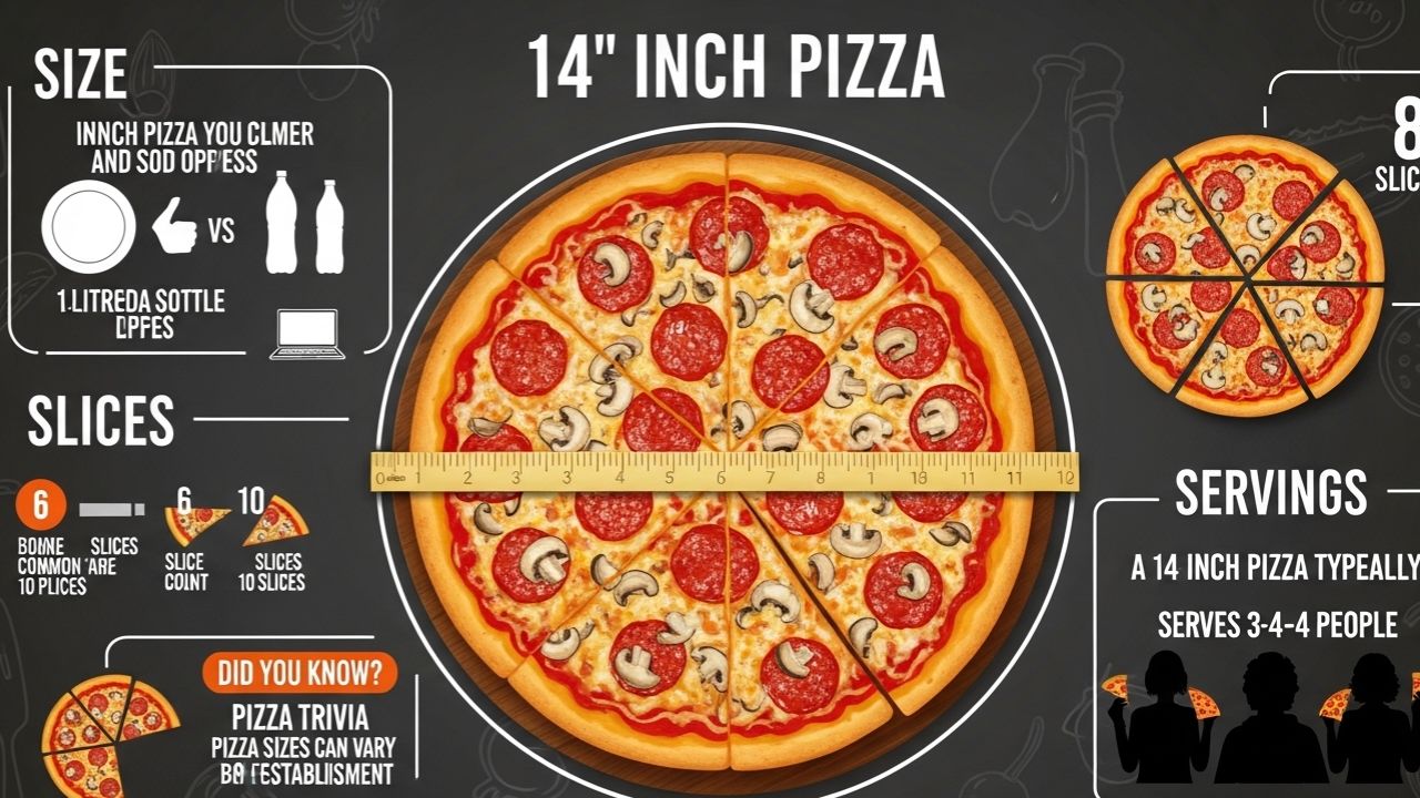 How Big Is a 14 Inch Pizza? Complete Guide to Size, Slices, and ...