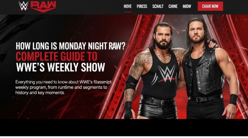 How Long Is Monday Night Raw