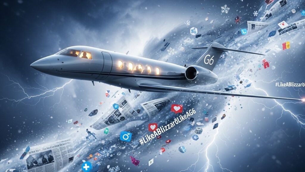 like a blizzard like a g6