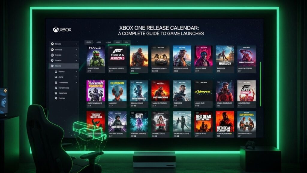 Xbox One Release Calendar