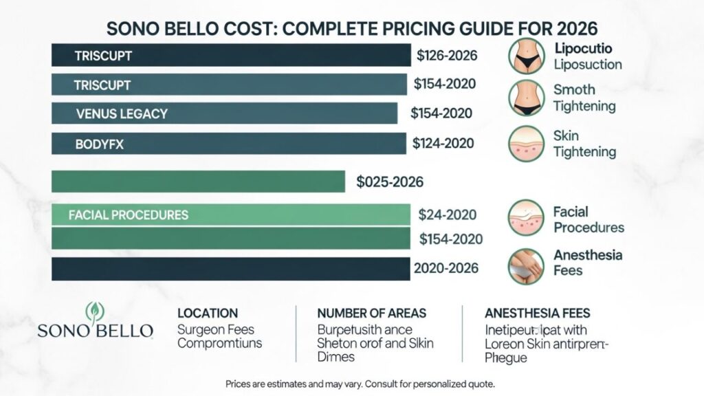 How Much Does Sono Bello Cost