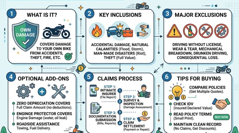 Own Damage Insurance for Bike